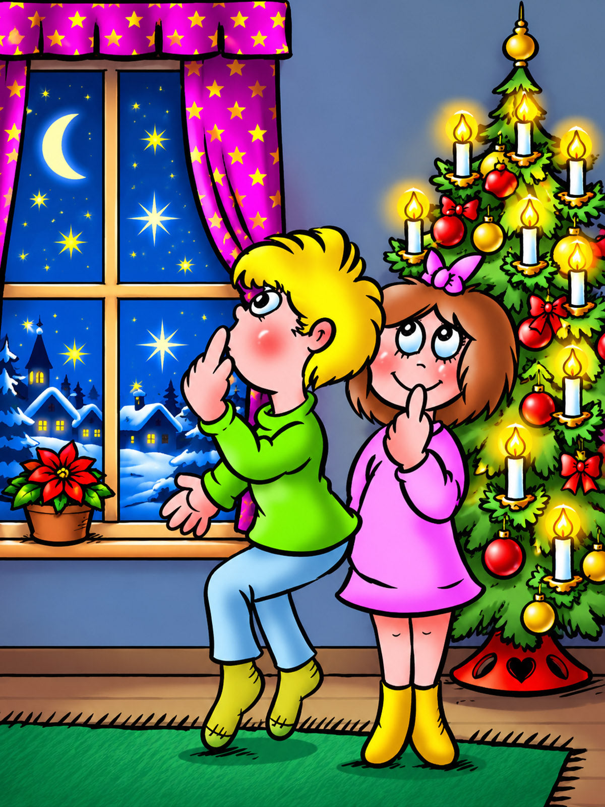 Diamond Painting - Weihnachtswünsche