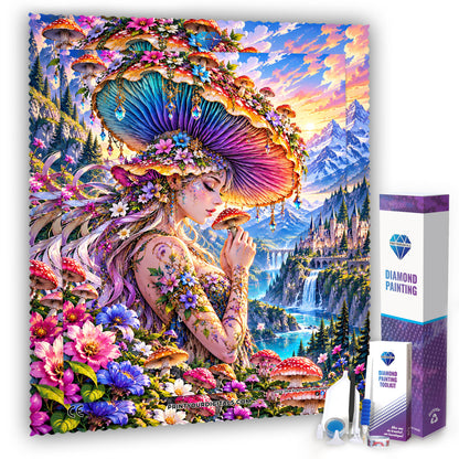 Diamond Painting - Königin des Pilzreichs