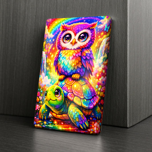 Cover Minder – Schildkröte und Eule