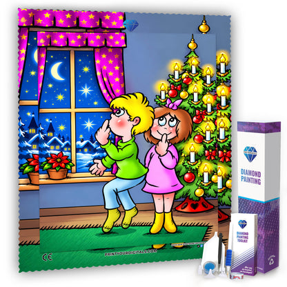 Diamond Painting - Weihnachtswünsche