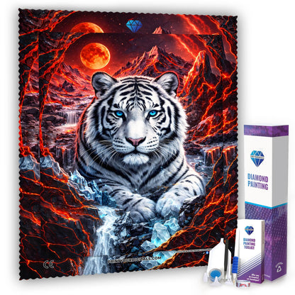 Diamond Painting - Inferno Tiger