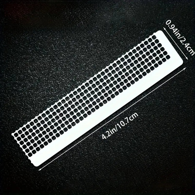 Edelstahl-Schablone für Diamond Painting – Lineal für runde Steine | DIY Diamond Painting Zubehör