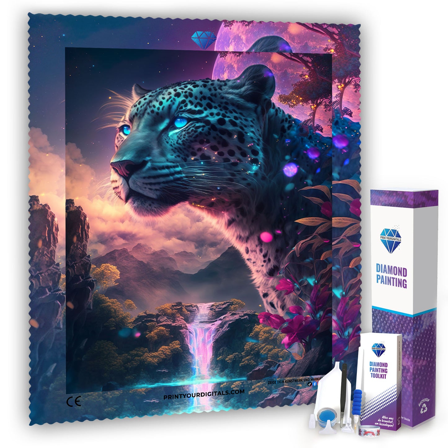 Diamond Painting - Wächter des Dschungels