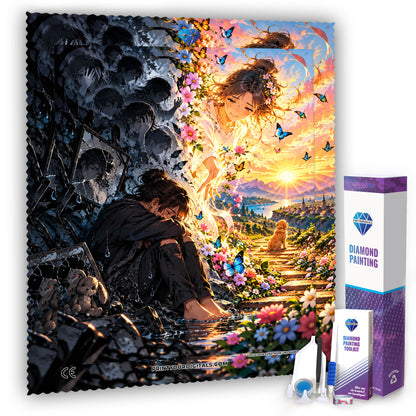 Diamond Painting - Allein