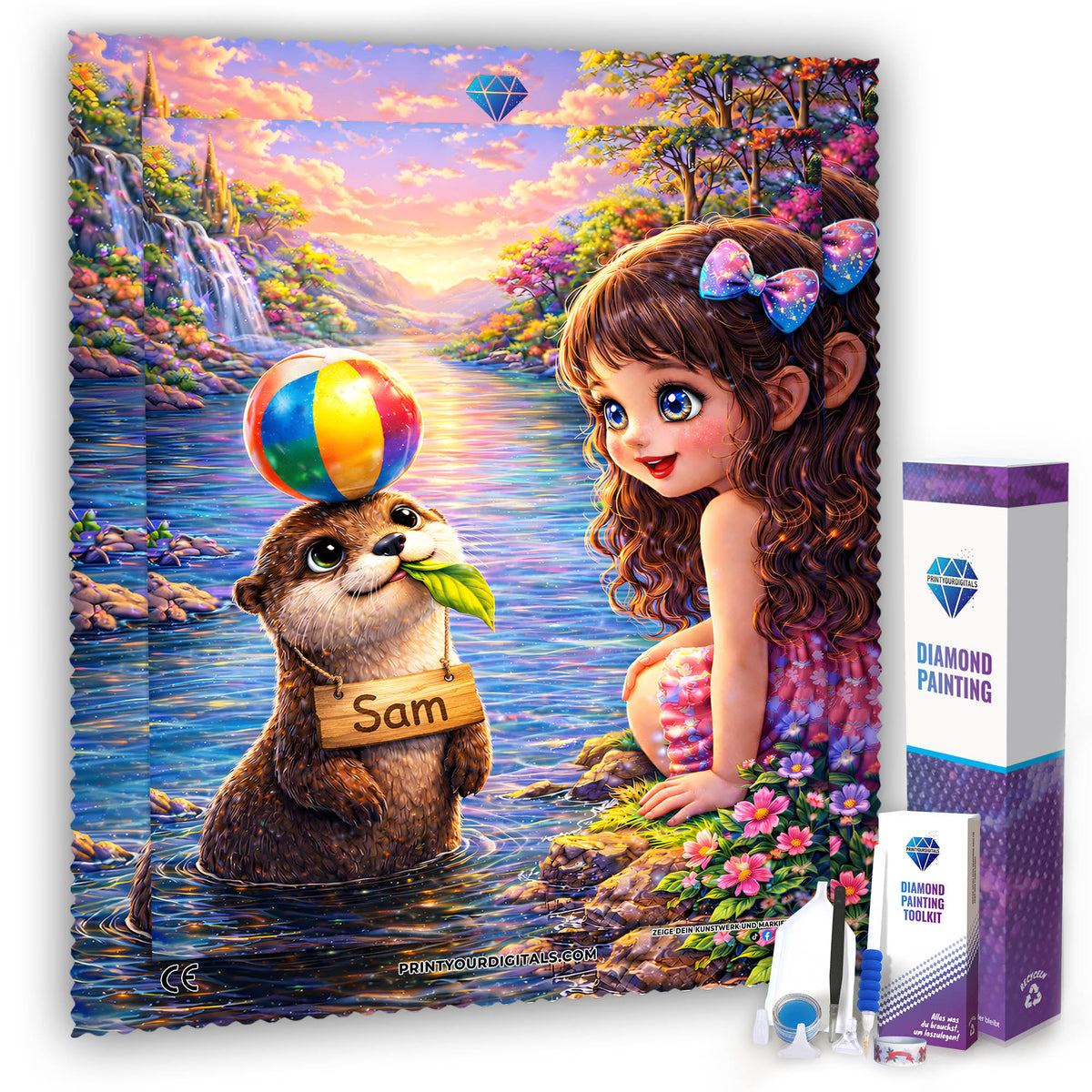 Diamond Painting - Otter Sam