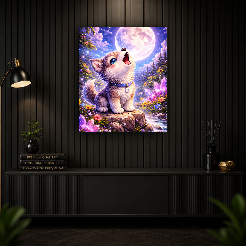 Diamond Painting - Guardians of the Jungle 100% AB Stones