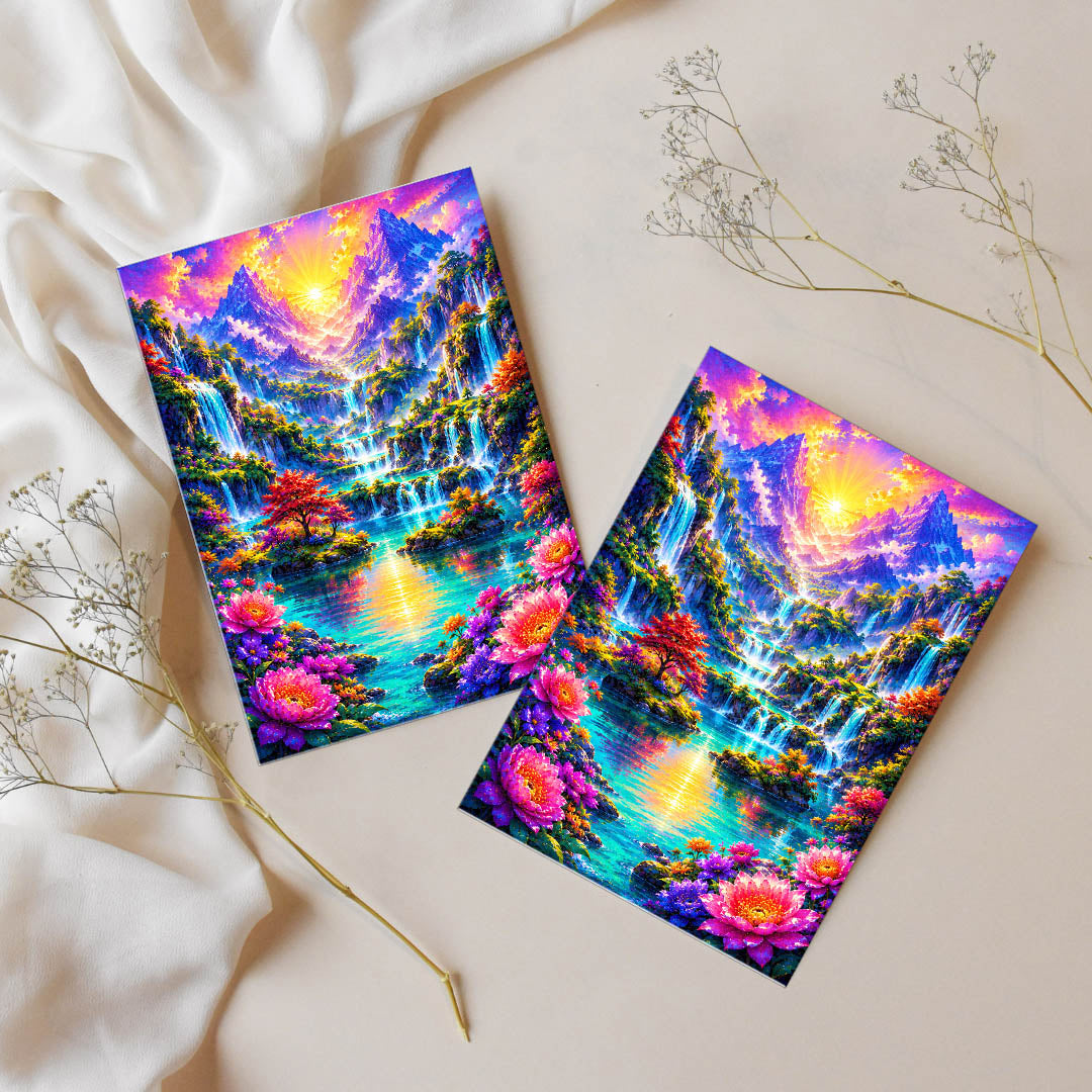 Sticker – Mystisches Paradies