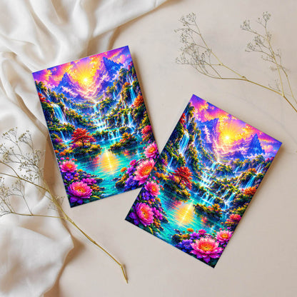 Sticker – Mystisches Paradies