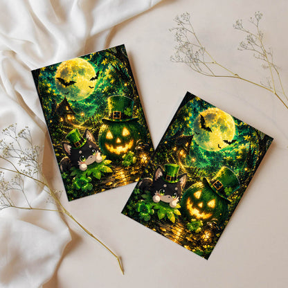 Sticker – Grünes Halloween