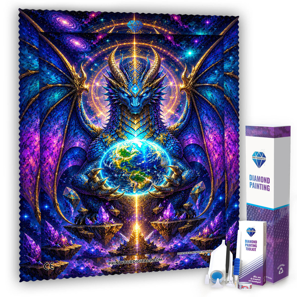 Diamond Painting - Weltenwächter Kasimir