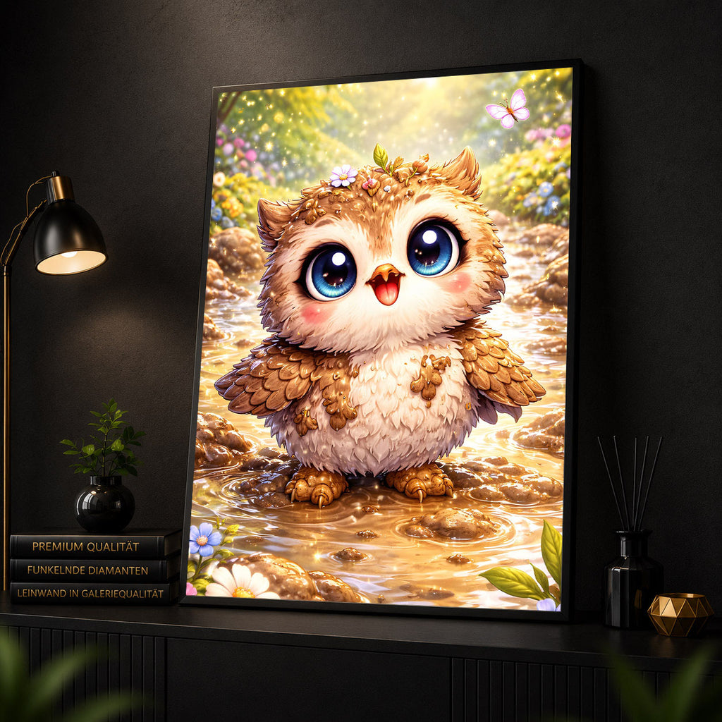 Diamond Painting - Eule Moni