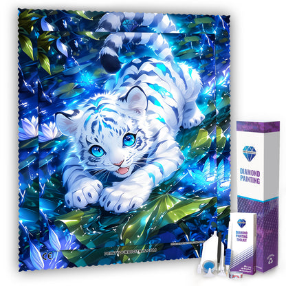 Diamond Painting - Kleiner Streifenzauber