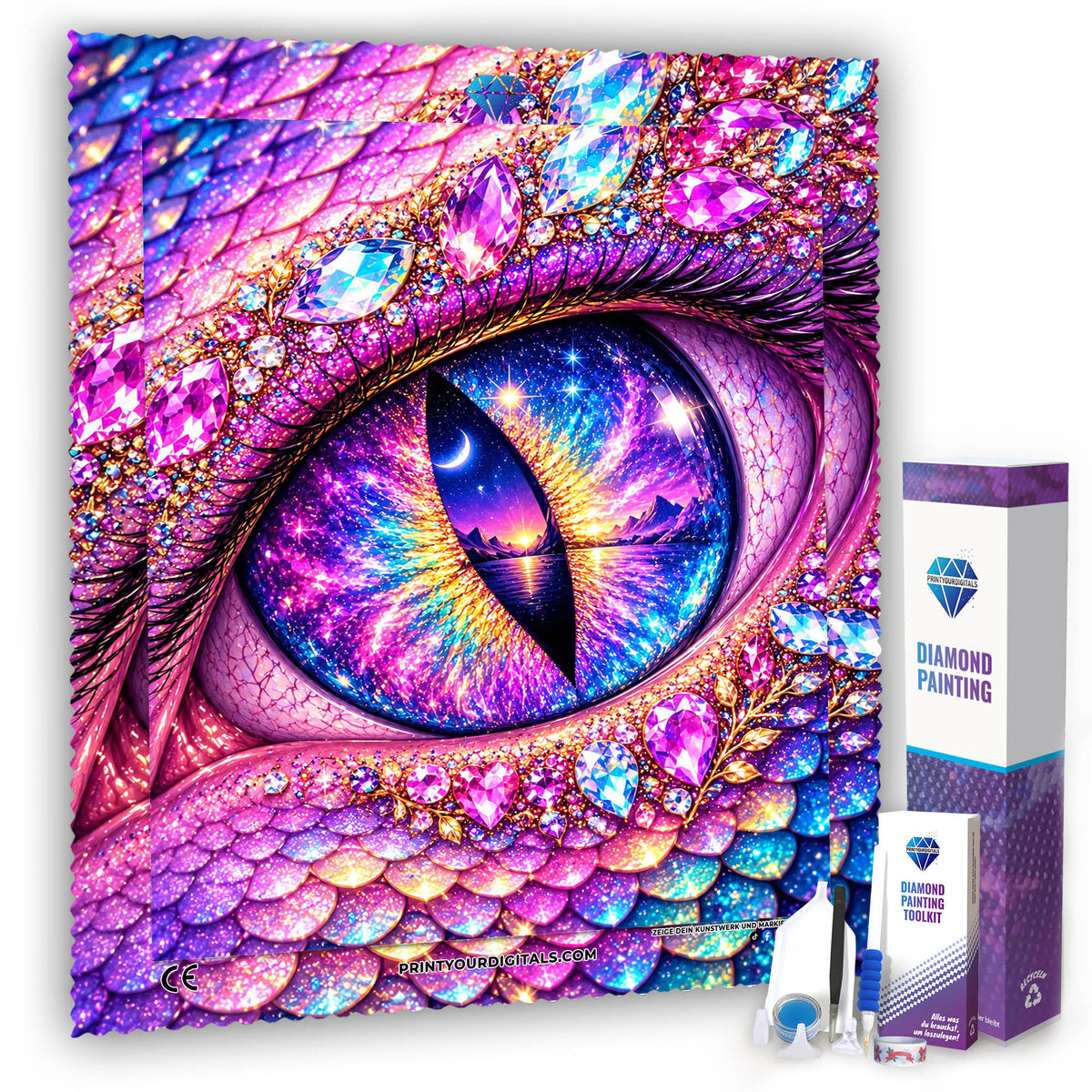 Diamond Painting – Auge der Sternenwelten