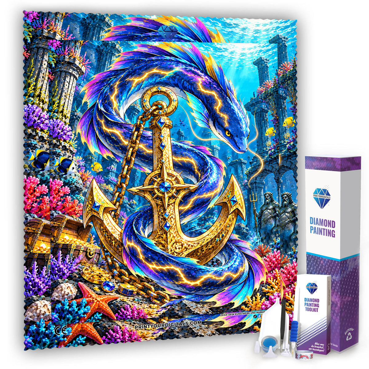 Diamond Painting - Wächter von Atlantis