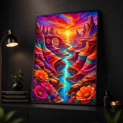 Diamond Painting - Leuchtender Canyon