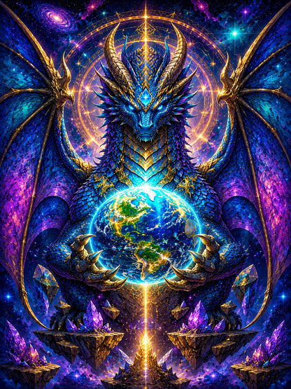 Diamond Painting - Weltenwächter Kasimir