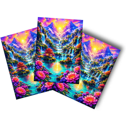 Sticker – Mystisches Paradies