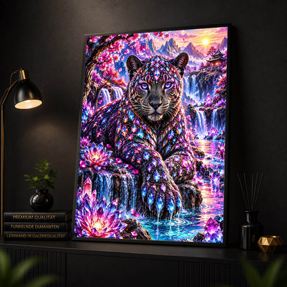 Diamond Painting - Juwelenwächter des Blütenreichs