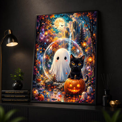Diamond Painting – Kleine Freunde der Geisternacht