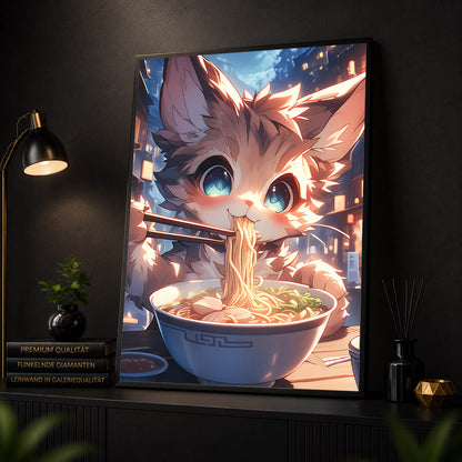 Diamond Painting - Ramenkatze