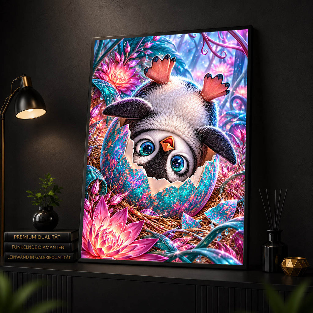 Diamond Painting - Pingi aus dem Ei
