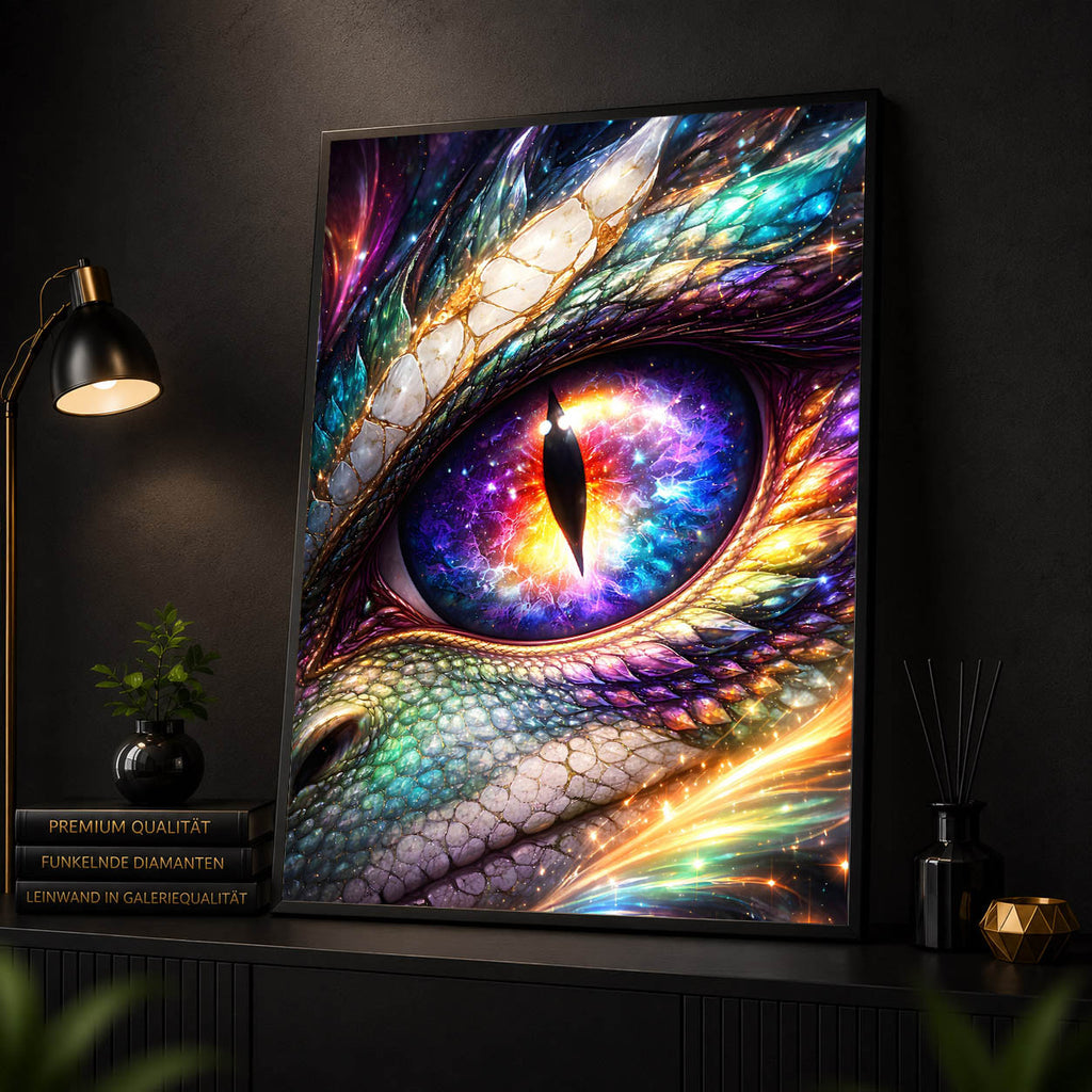 Diamond Painting - Auge des Sternendrachen