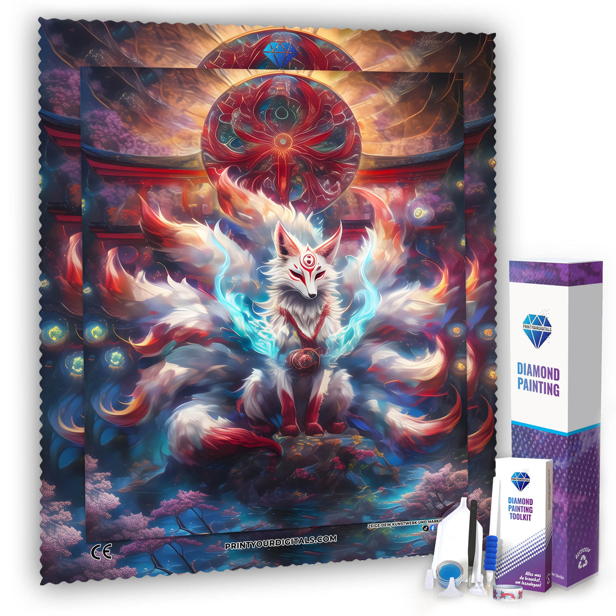 Diamond Painting - Mystische Kitsune
