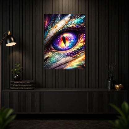 Diamond Painting - Auge des Sternendrachen