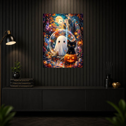 Diamond Painting – Kleine Freunde der Geisternacht