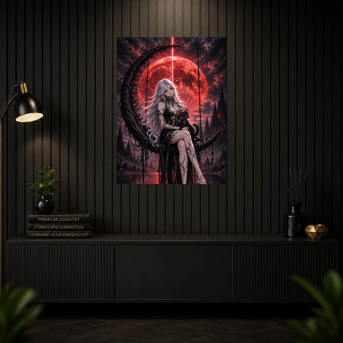 Diamond Painting - Blutmondhüterin