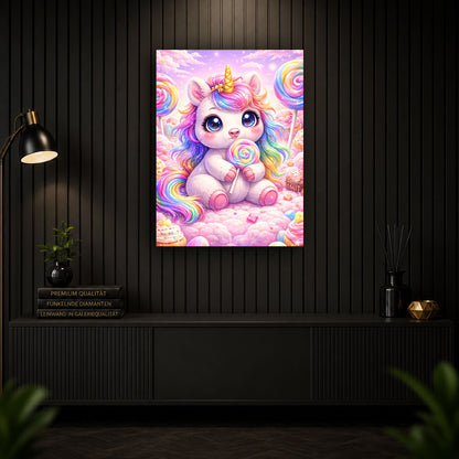 Diamond Painting - Zuckereinhorn
