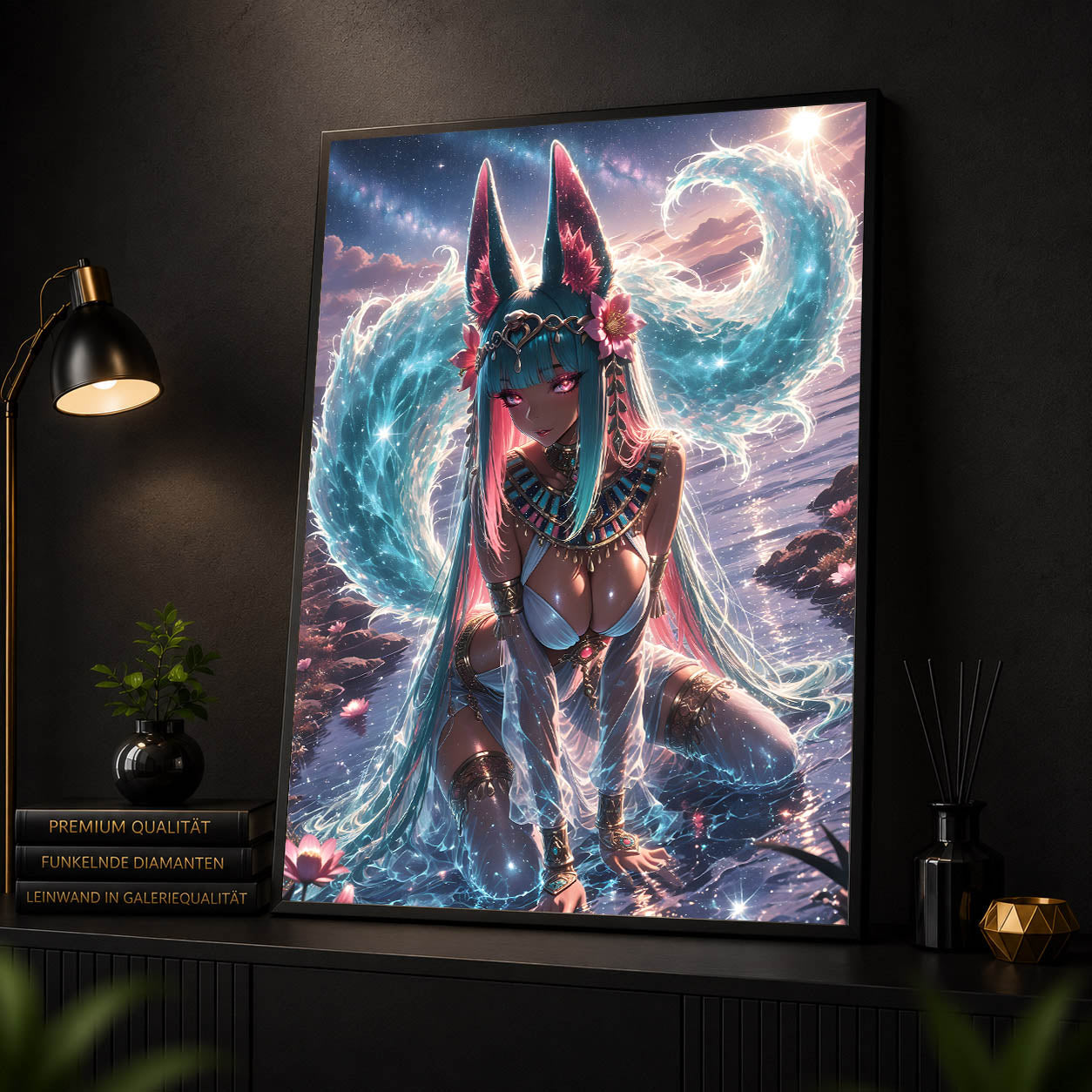 Diamond Painting - Katzenpriesterin Masut