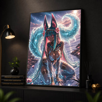 Diamond Painting - Katzenpriesterin Masut