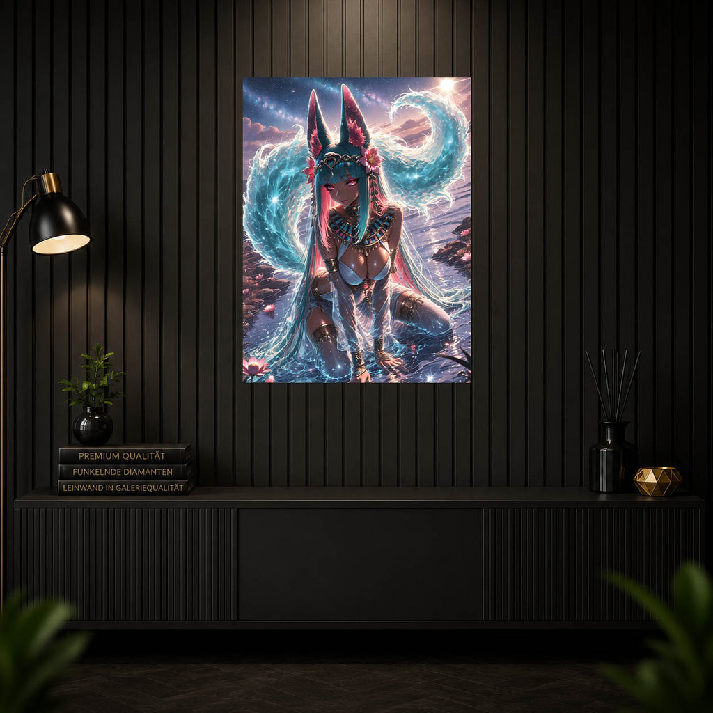Diamond Painting - Katzenpriesterin Masut