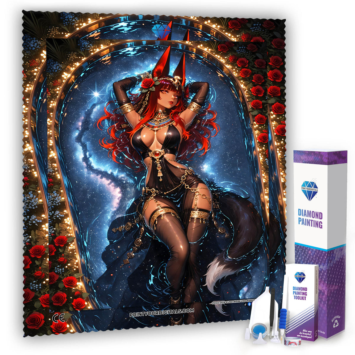 Diamond Painting - Portalwächterin Lunira