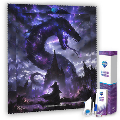 Diamond Painting - Schattendrache