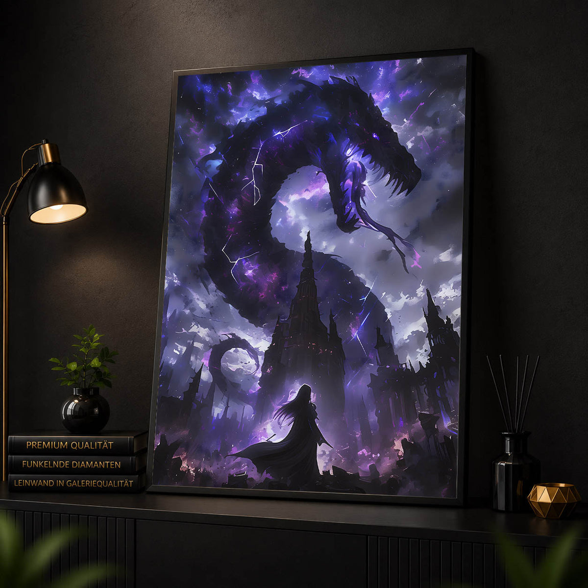 Diamond Painting - Schattendrache