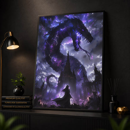 Diamond Painting - Schattendrache
