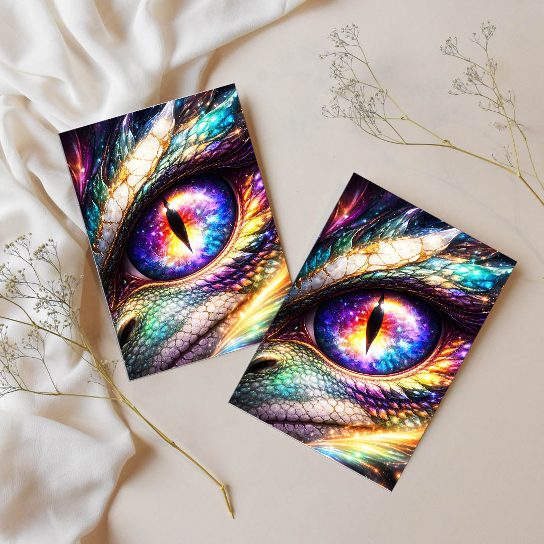 Sticker – Auge des Sternendrachen
