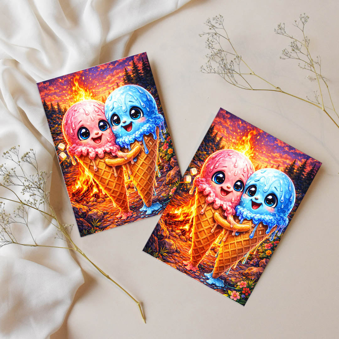 Sticker – Kawaii Eiscreme