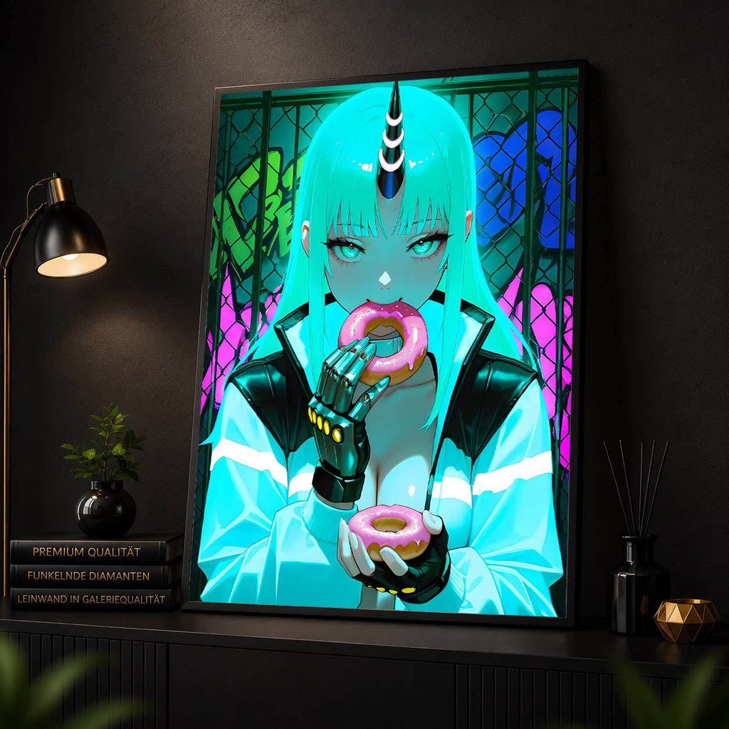 Diamond Painting - Neon Oni Girl