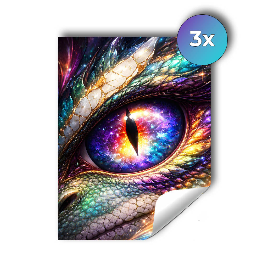 Sticker – Auge des Sternendrachen