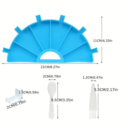 Diamant Painting Schalen-Set – 6-Fächer Palette für Steinchen | Große Kapazität für Diamond Painting