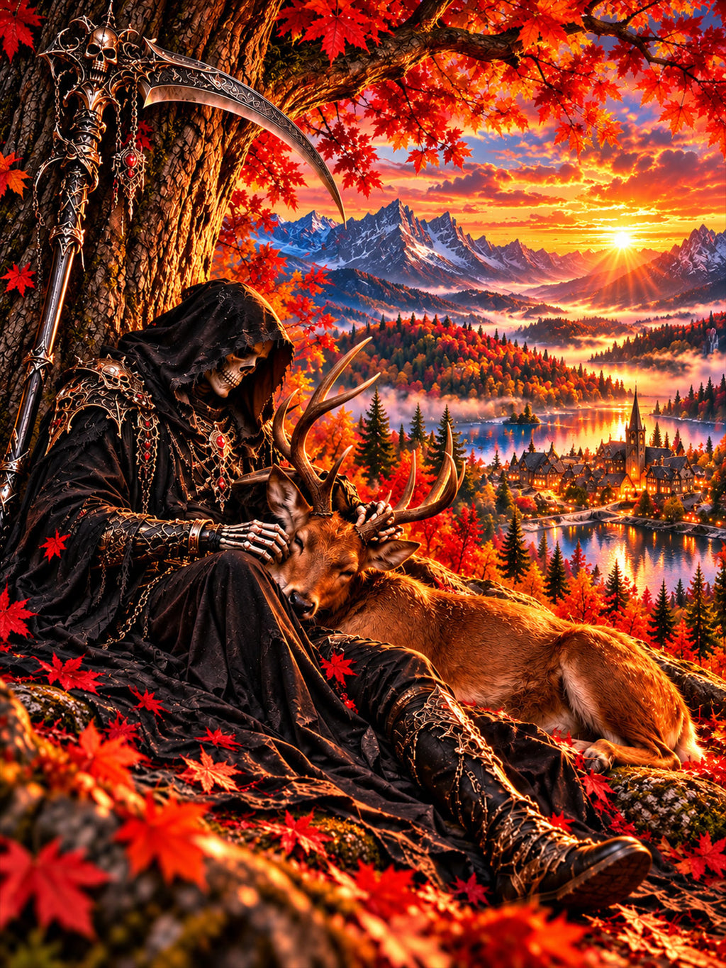 Diamond Painting - Hüter des letzten Herbstes