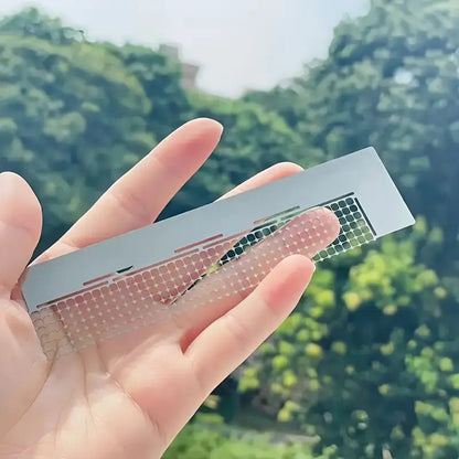 Edelstahl-Schablone für Diamond Painting – Lineal für runde Steine | DIY Diamond Painting Zubehör