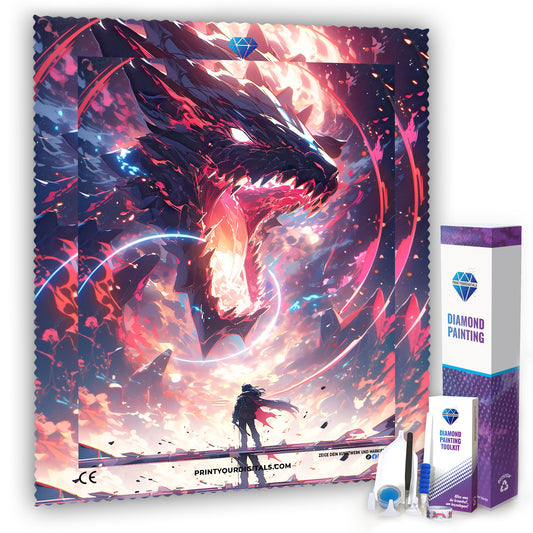 Diamond Painting - Demon Dragon