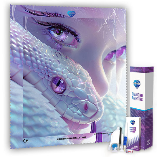 Diamond Painting - Gift &amp; Sparkle 100% AB Stones