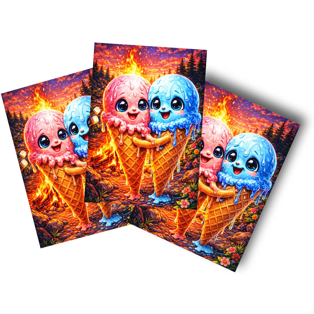 Sticker – Kawaii Eiscreme
