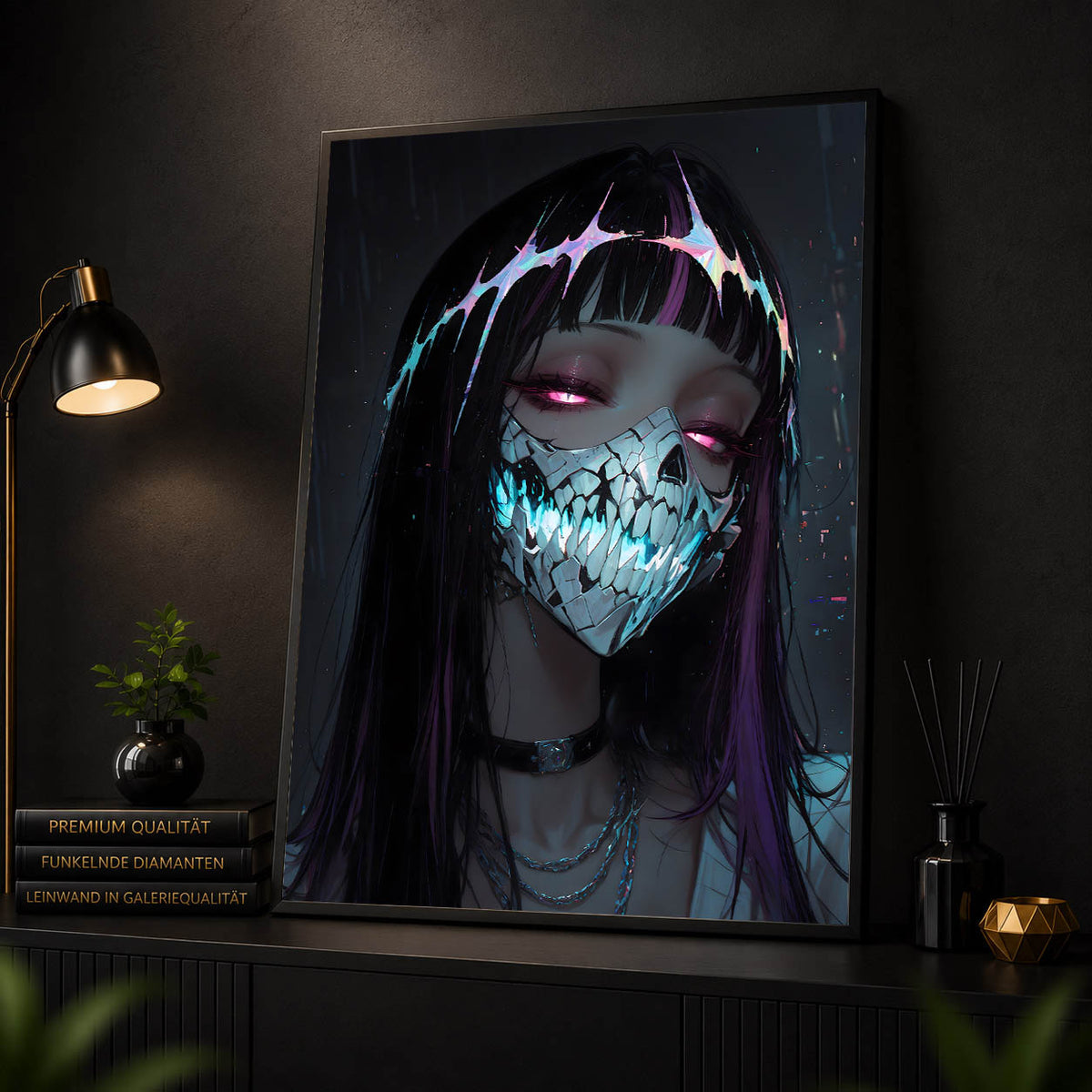 Diamond Painting - Skelettmädchen