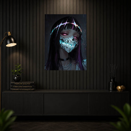 Diamond Painting - Skelettmädchen